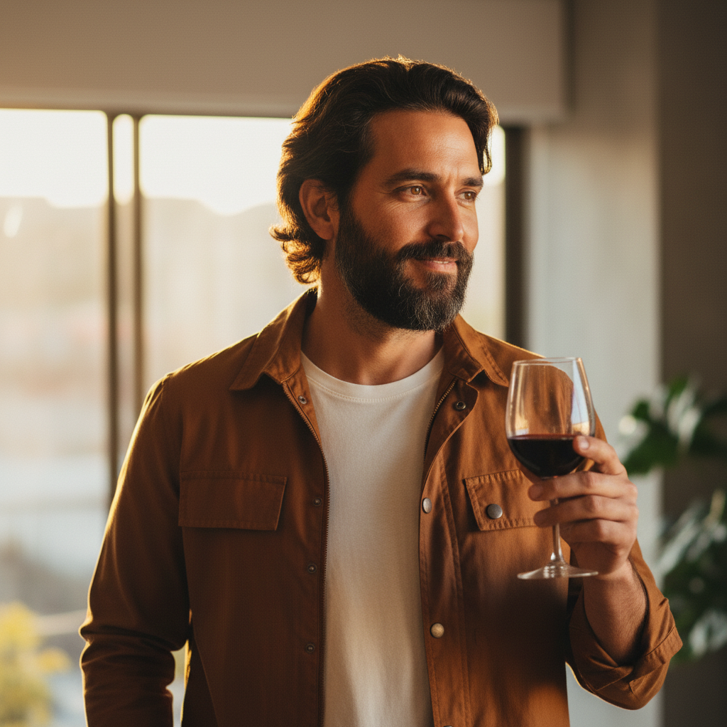 sorriso contemplativo